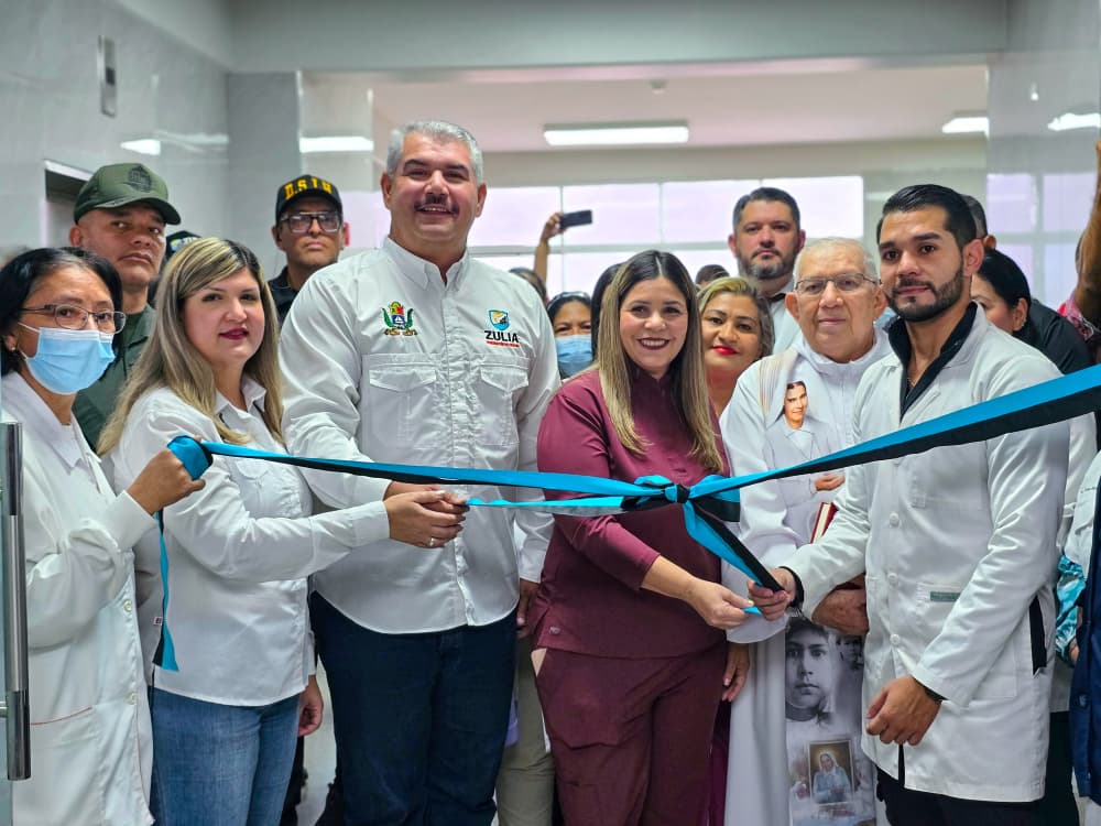 Gobernador Caldera inaugura  el 5to piso del Hospital General del Sur